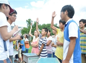 知識作帆,夢想啟航 ——中國礦大夢啟支教團上馬分隊開展“百科知識競賽”