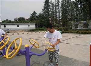 中國礦業大學“心夢”暑期實踐團之社區誌願服務