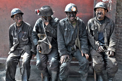 煤礦工人的真實寫照（組圖）