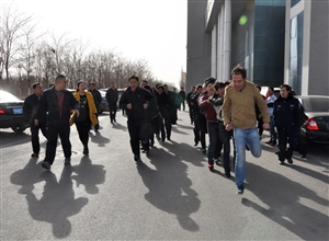 神華寧煤集團煤化工分公司公管處熱熱鬧鬧迎新春