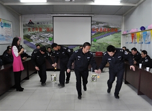 神華寧煤集團煤化工分公司公管處治安保衛隊趣味迎新春 新年新氣象
