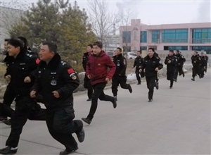 神華寧煤集團煤化工公司公管處治安保衛隊趣味運動會迎新年