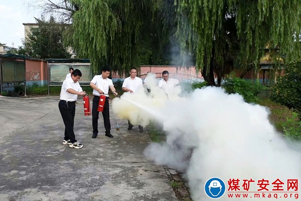 中煤新集地勘公司：開展消防演練 提高應急能力