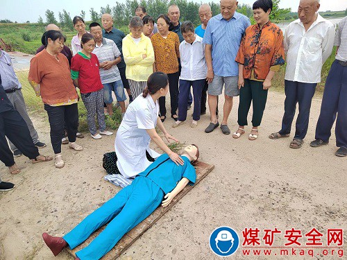 生命之舟，安全護航——中國礦業大學協助紅日村衛生室開展防溺水知識講座