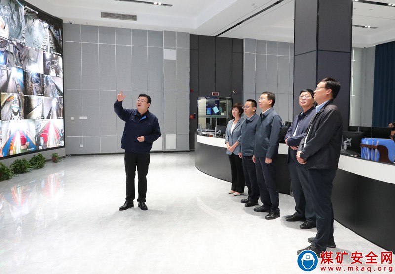 陝西省安全生產第二督導組到招賢礦業督導安全生產工作