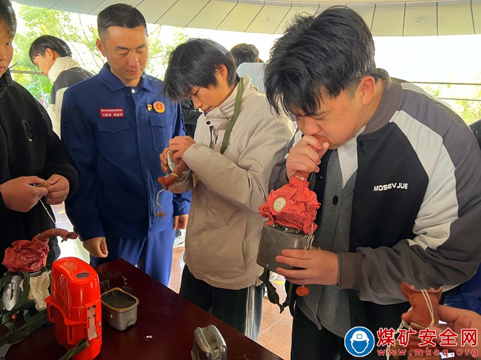 中煤新集公司救護大隊：開展儀器操作培訓 夯實礦井安全基礎