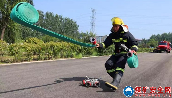 中煤新集公司救護大隊：多措並舉 夯實安全管理工作