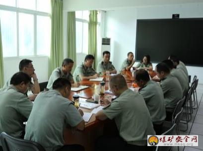 川煤集團芙蓉救消大隊開展救援技術競賽籌備會