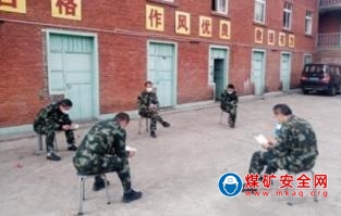 攀煤救消大隊救援一中隊  疫情防控、戰備執勤工作“兩手抓、兩不誤”