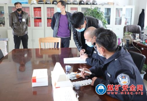 潞寧煤業開展禁毒尿檢活動