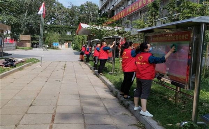 峰峰集團電業分公司團委開展義務勞動