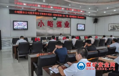 堅持反腐鬥爭  小峪永遠在路上 —小峪煤業公司組織黨員幹部觀看警示教育片《擘畫藍圖》