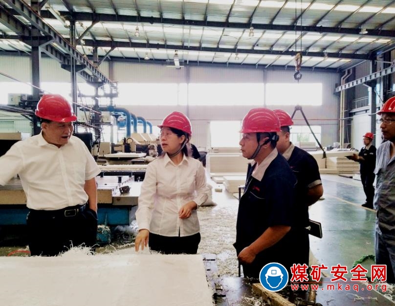 集團公司到山能重裝魯中裝備進行安全督導檢查