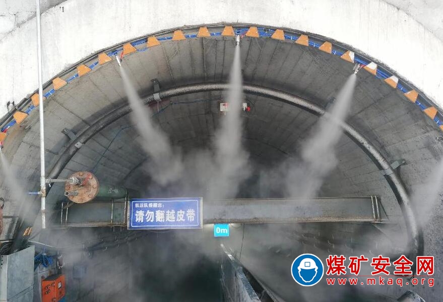 陝北礦業湧鑫公司：智能降塵撐起“綠色屏障”