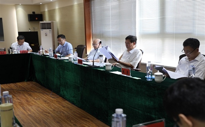國家煤礦安監局黨組成員、副局長宋元明來渭南監察分局調研指導工作