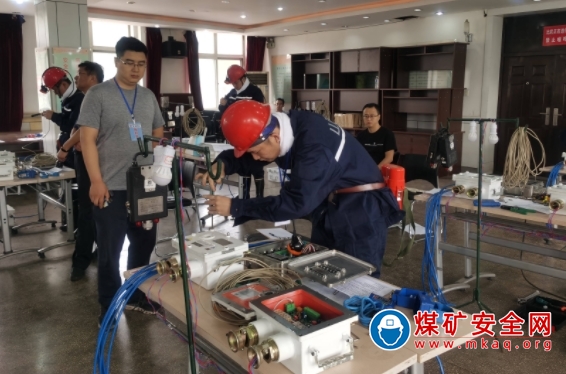 汾西礦業2021年度“安全儀器檢測工”技能大賽在山焦汾西柳灣煤礦舉行