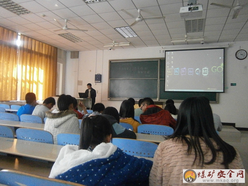 中國礦業大學成功起點創業社參與視頻製作培訓