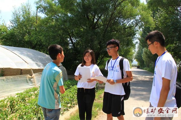 中國礦業大學心靈雙約支教團寧夏分隊開展招新活動
