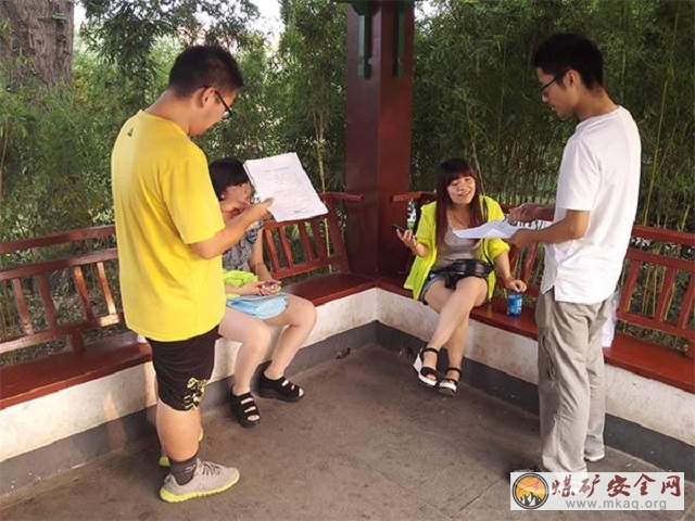 中國礦業大學力建學院心理自助中心“弘揚徐州傳統文化”暑期社會實踐隊開展參觀彭祖園活動