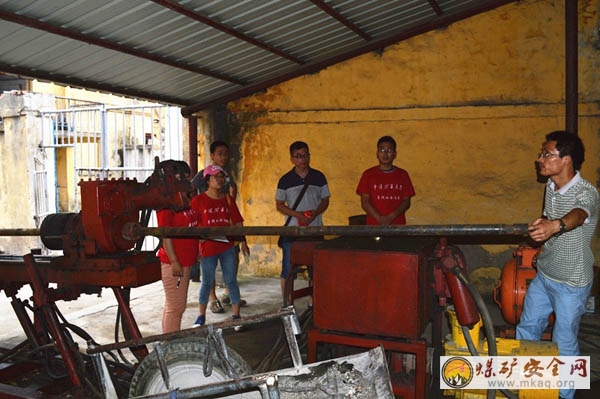 薪火相傳，助推煤礦——中國礦業大學安全學院本碩博實踐團首日參觀張集煤礦礦區