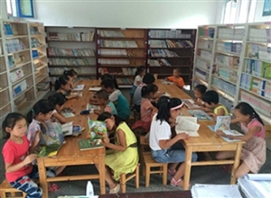 中國礦業大學力建學院築夢三分隊開展“快樂閱讀，助力成長”活動