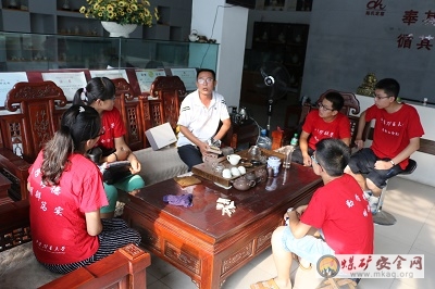 中礦大信電學院傳承者文化實踐團走訪考察保定傳統文化傳承情況