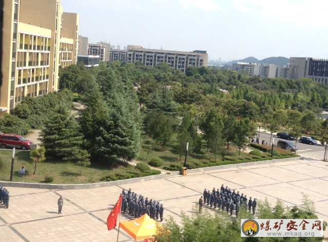 中國礦業大學新生軍訓ing