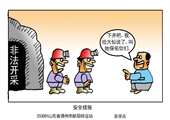 安全措施 蘇學兵畫