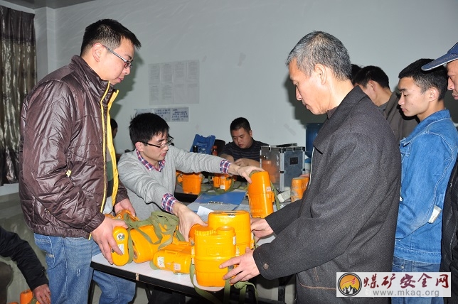 船景公司加強員工自救器規範管理