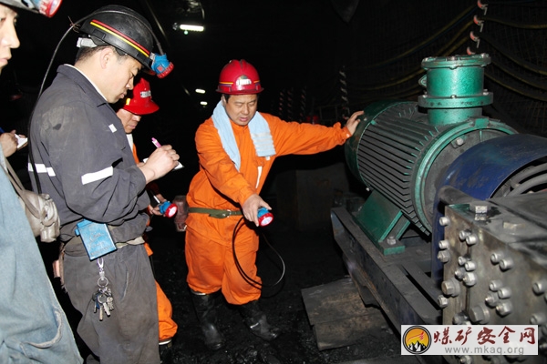 臨礦集團石家坡煤礦開展安全大檢查