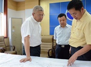 包政禮到淄博新河礦業調研