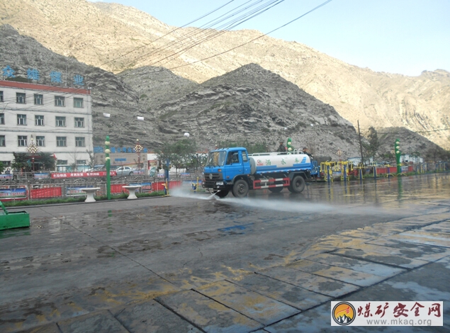 灑水車亮相眾維