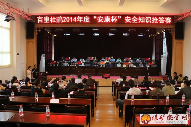 百裏杜鵑舉辦“安康杯”安全生產知識搶答賽