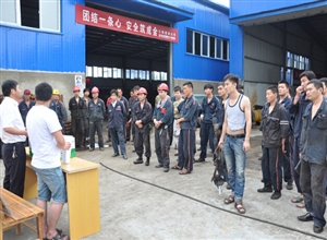 淮北礦業工程建設公司煤巷項目部舉行機電技術比武