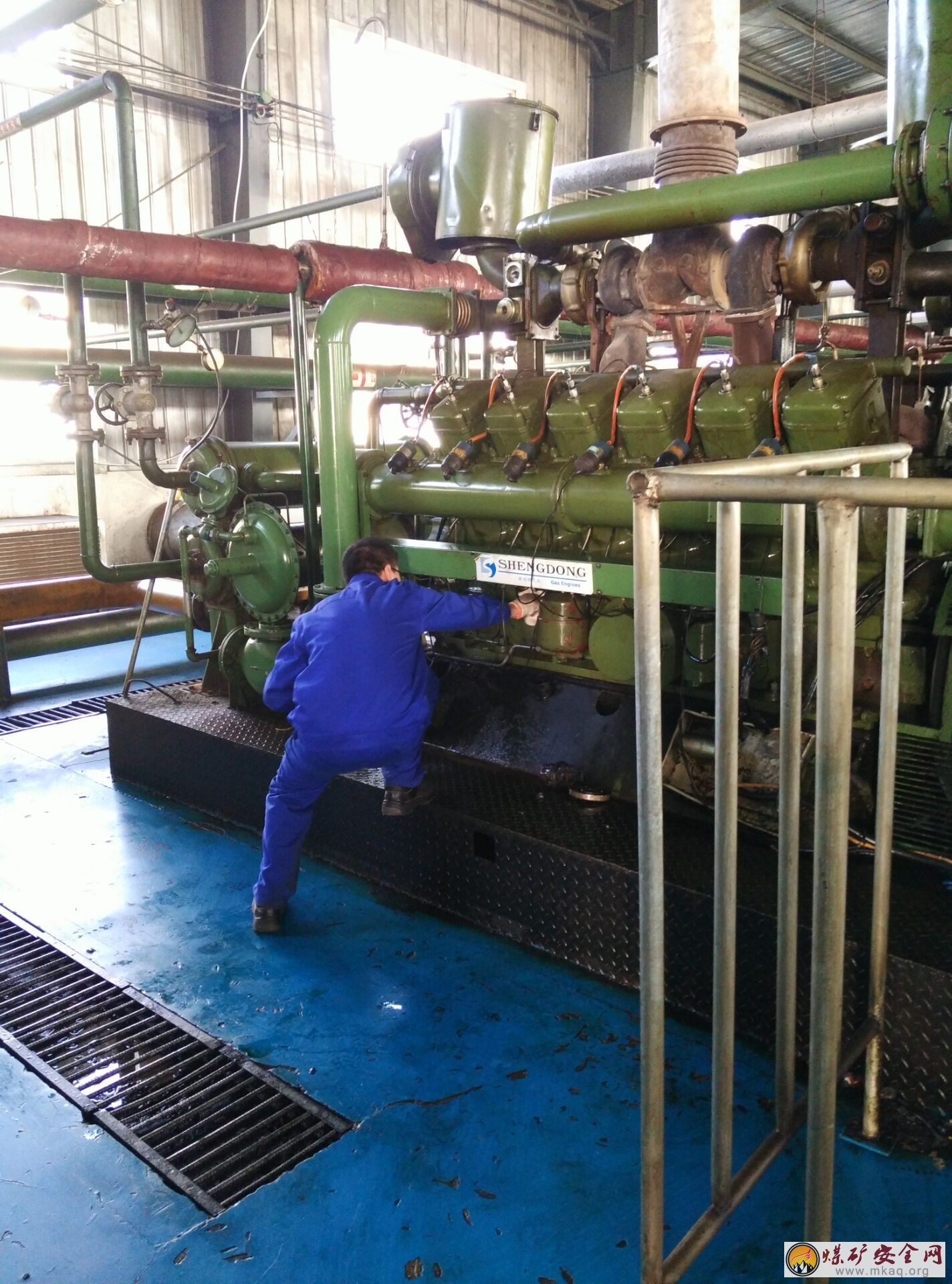 低濃度發電廠狠抓年末安全生產