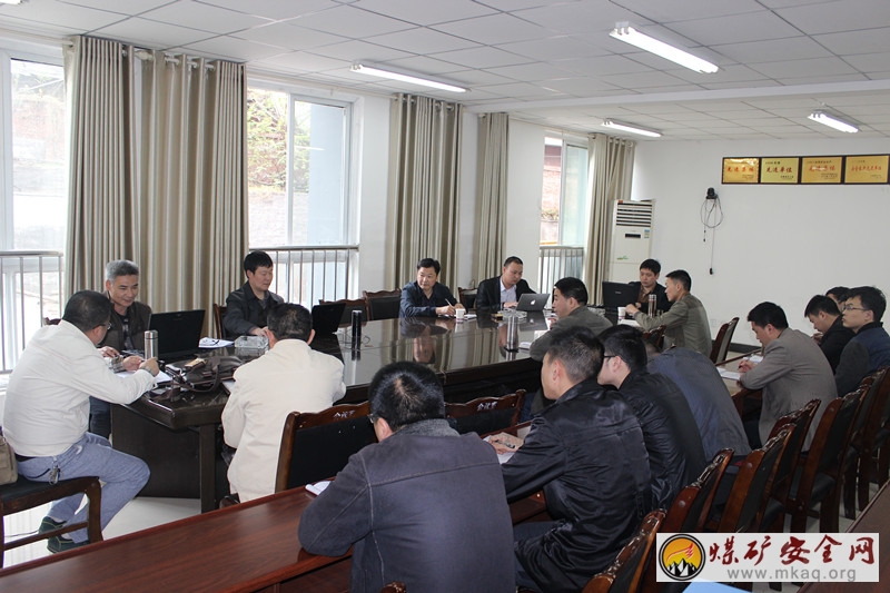 古敘煤田公司檢查組到宏達進行一季度“一通三防”及電氣防失爆專項檢查