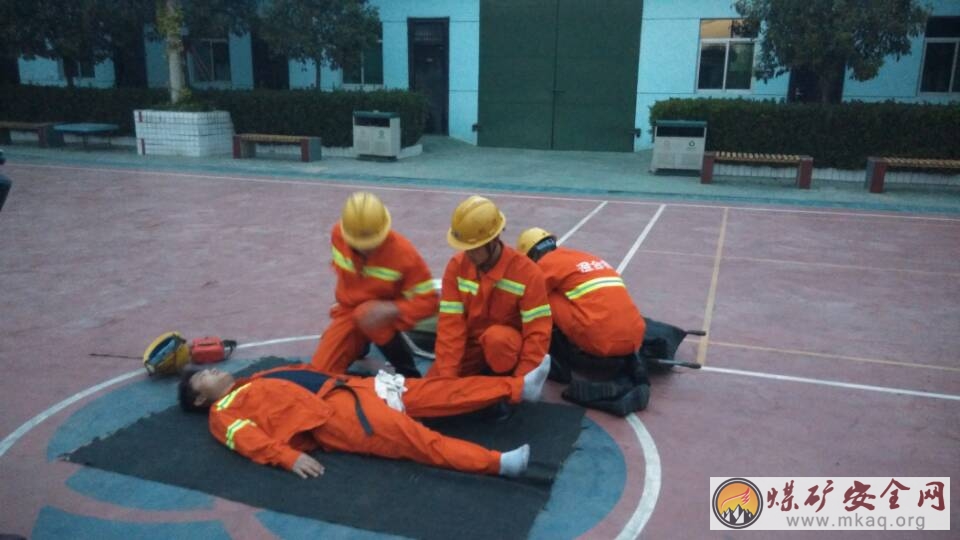 澄合礦山救護大隊拍攝醫療急救宣傳視頻