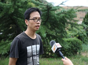 陝西省渭南市電視台宣傳報道組深入陝煤澄合董礦分公司采訪入圍陝西省第四屆道德模範劉健