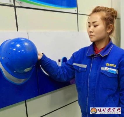 天業集團電石產業天能電石安全帽定置擺放促班組標準化建設