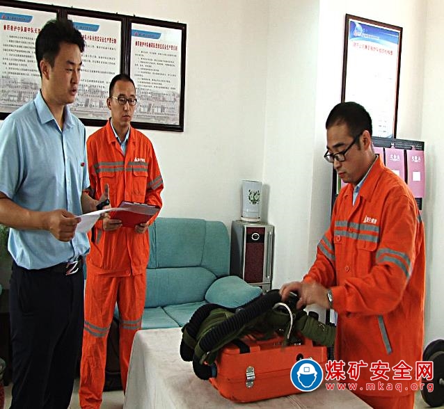 潞寧煤業兼職救護隊組織開展了礦山救護工技術比武活動