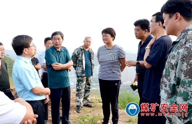 古交市市長劉錦春到西曲礦調研