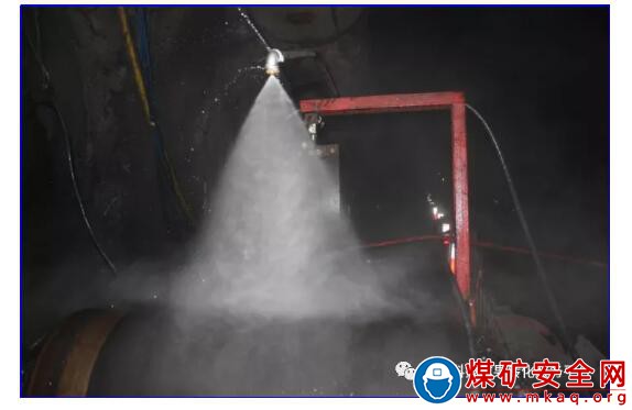觸碰式轉載點自動噴霧係統