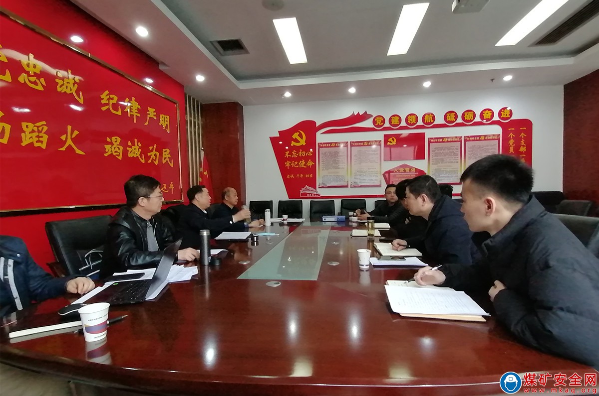 國家礦山安全監察局陝西局黨組成員、總工程師陳平定兩會期間帶隊督導寶雞市煤礦安全生產工作