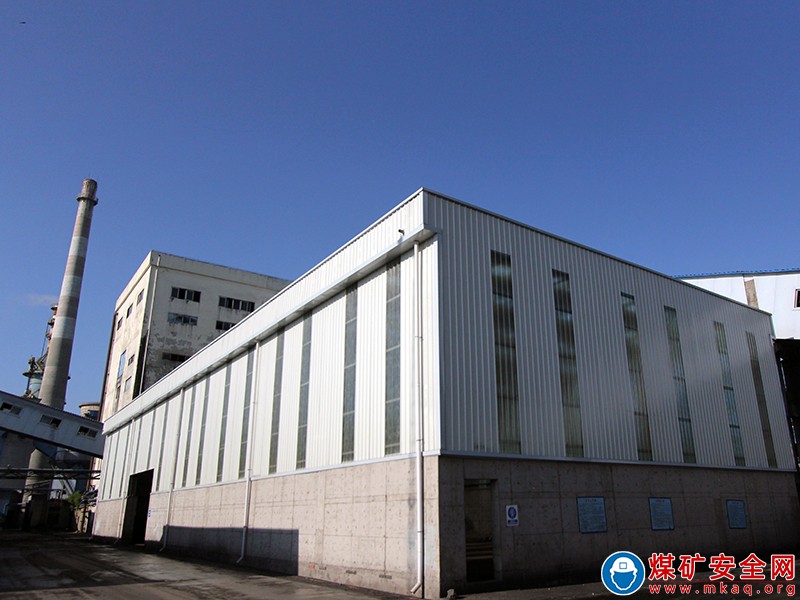 任樓煤礦水洗矸石大棚提前兩個月竣工