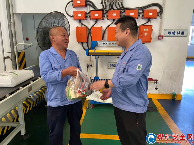 蒲白煤化運營公司 炎炎夏日裏的一抹清涼