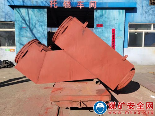 晉能控股煤業集團和創實業發展公司成功研製煤礦井下用“h”型鐵風筒分風器