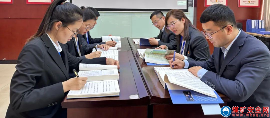 中能袁大灘礦業財務資產部：“細針密縫”繡出“安全花”