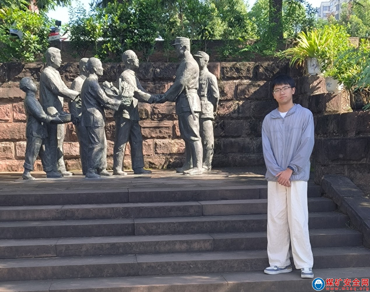 礦大學子宣城探尋紅色記憶：走進新四軍軍部舊址