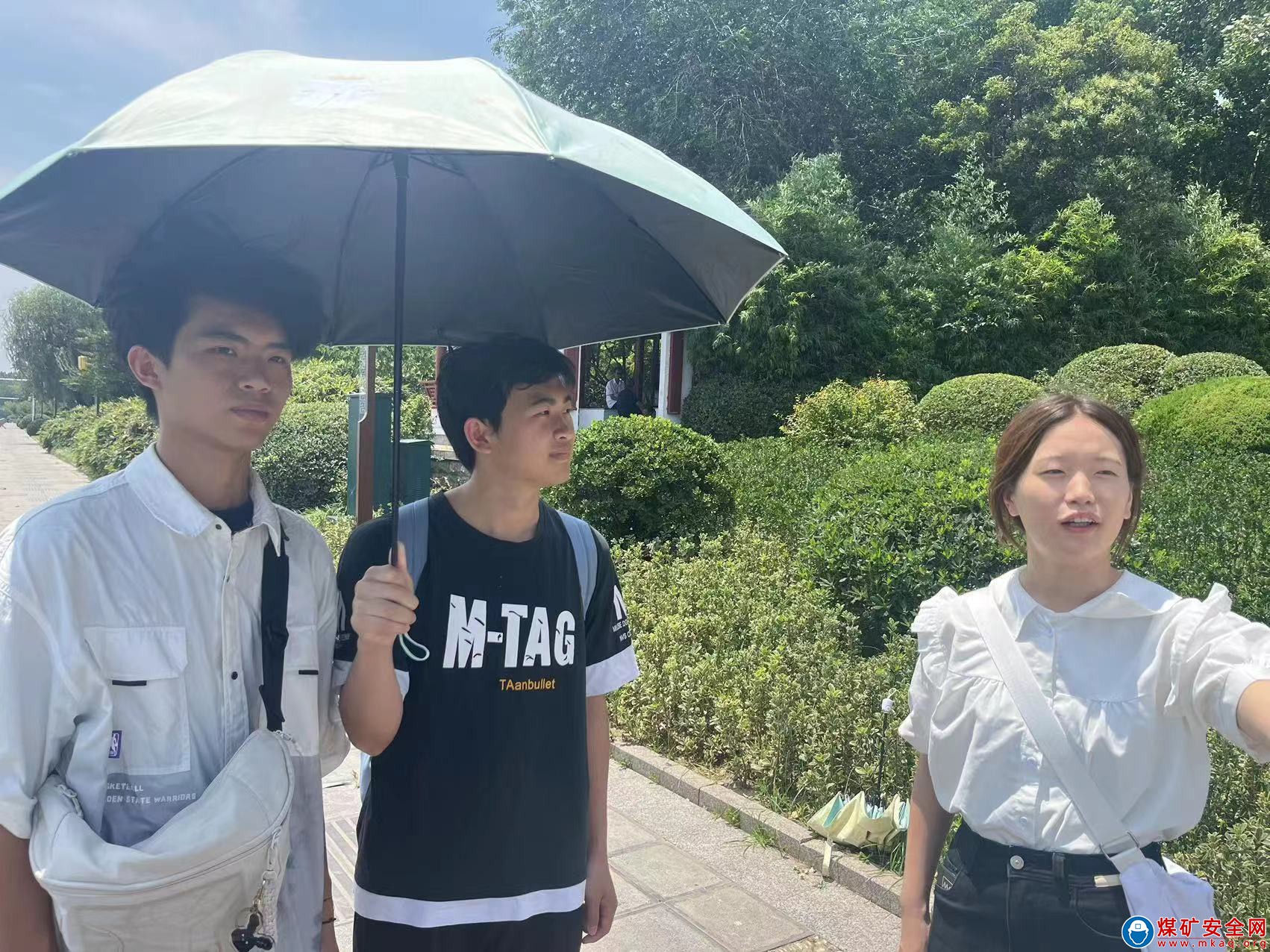 中國礦業大學書香實踐團尋訪百步洪