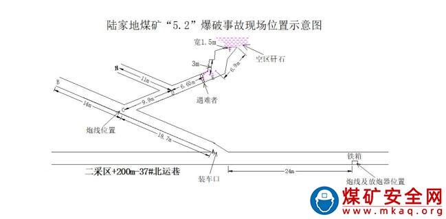 龍岩新羅龍岩陸家地煤礦有限公司陸家地煤礦“5·2”一般爆破事故調查報告